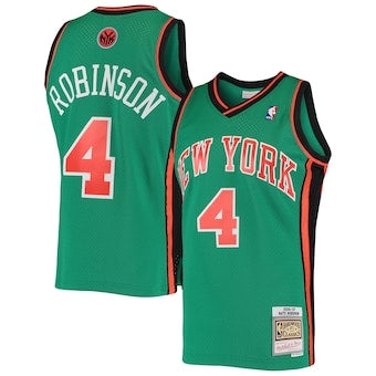 Maillot vert rétro des New York Knicks