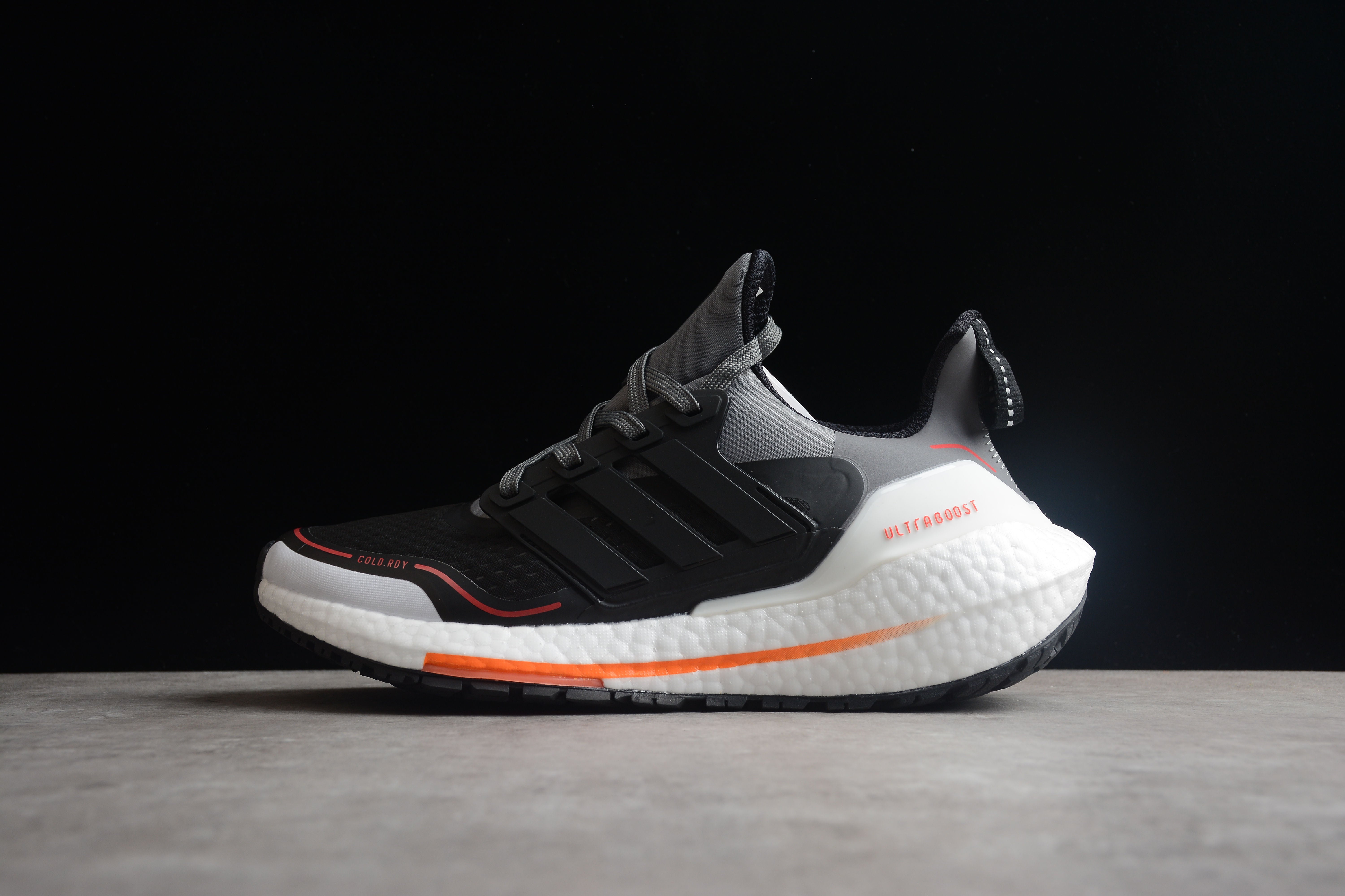 Adidas ultraboost black/orange shoes