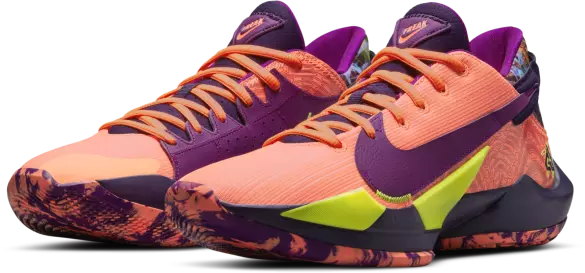 NIKE ZOOM FREAK 2 Bright Mango / Red Pum / Volt / Grand Purple