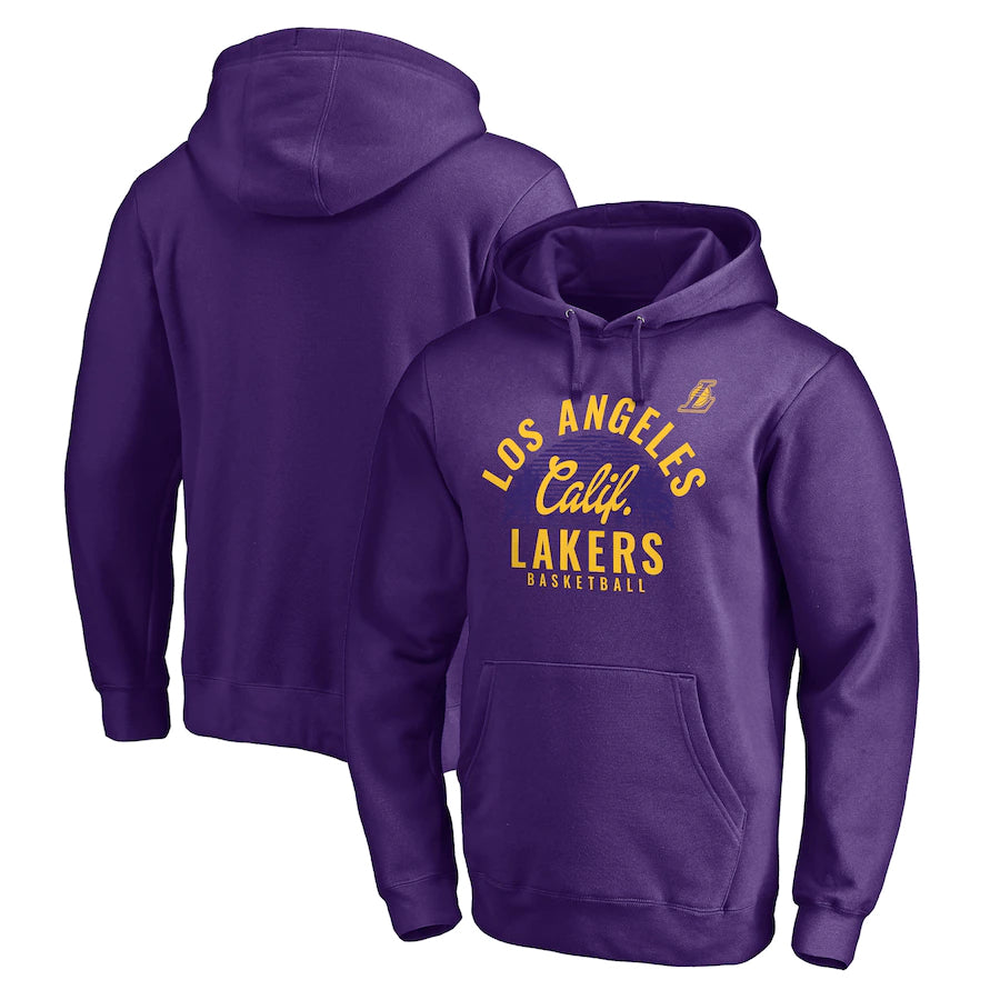 Los Angeles lakers purple hoodie