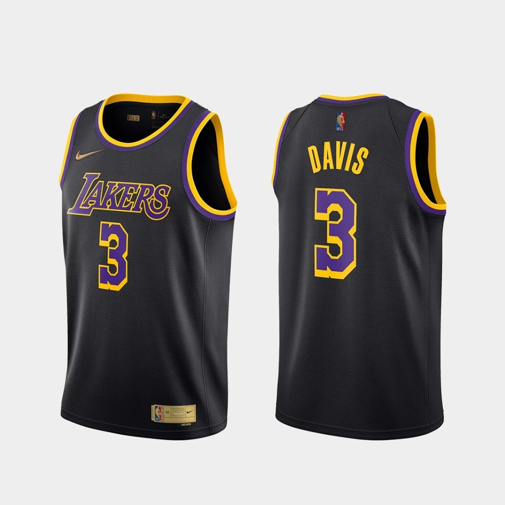 Maillot Lakers noir 3 Davis