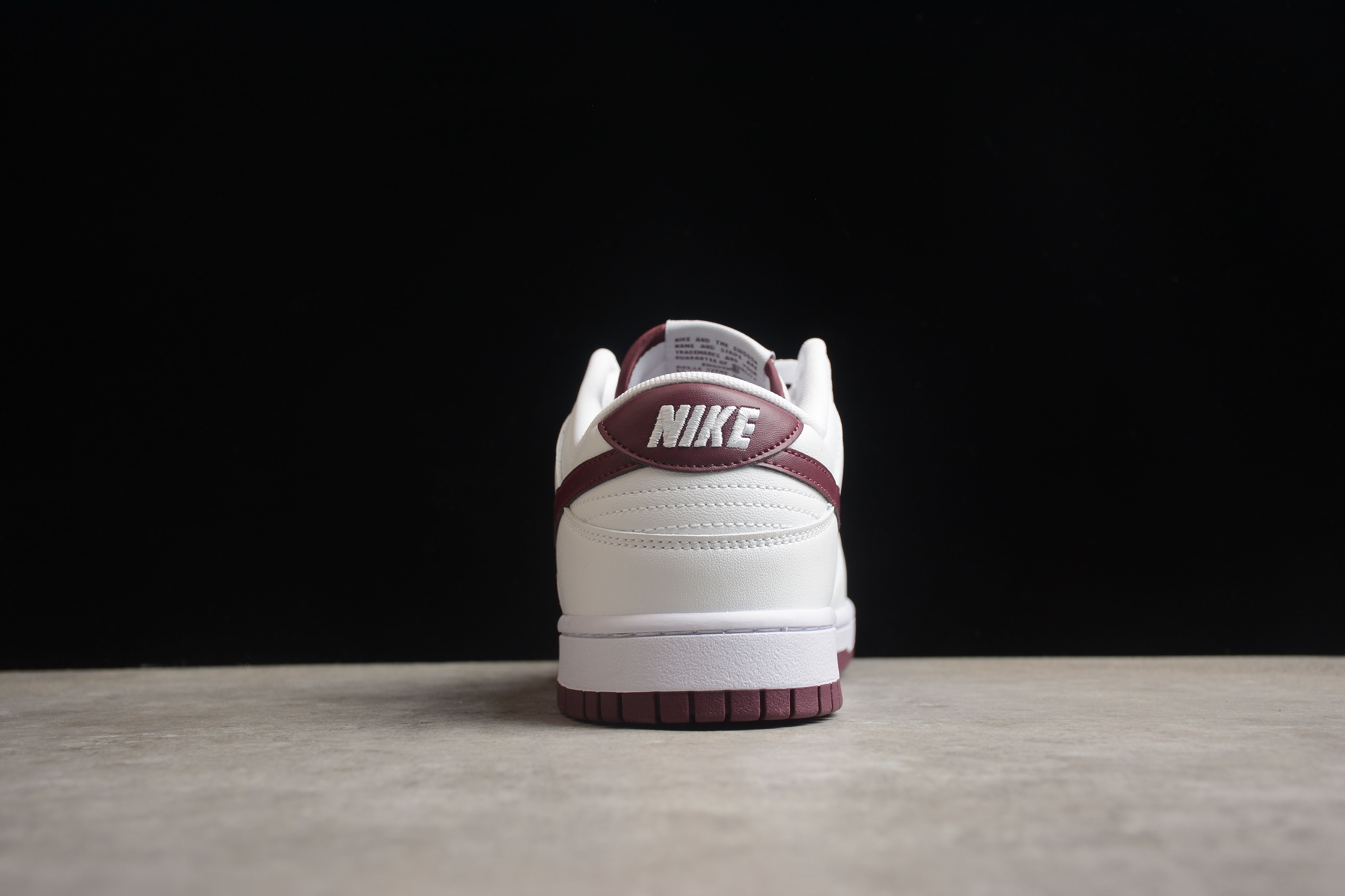 Nike SB dunk low night marron shoes