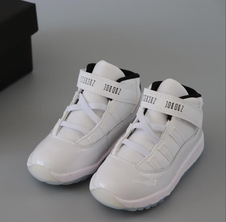 joe 11 high top full white shoes
