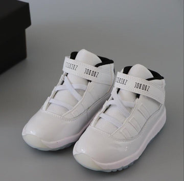 Joe 11 chaussures montantes entièrement blanches