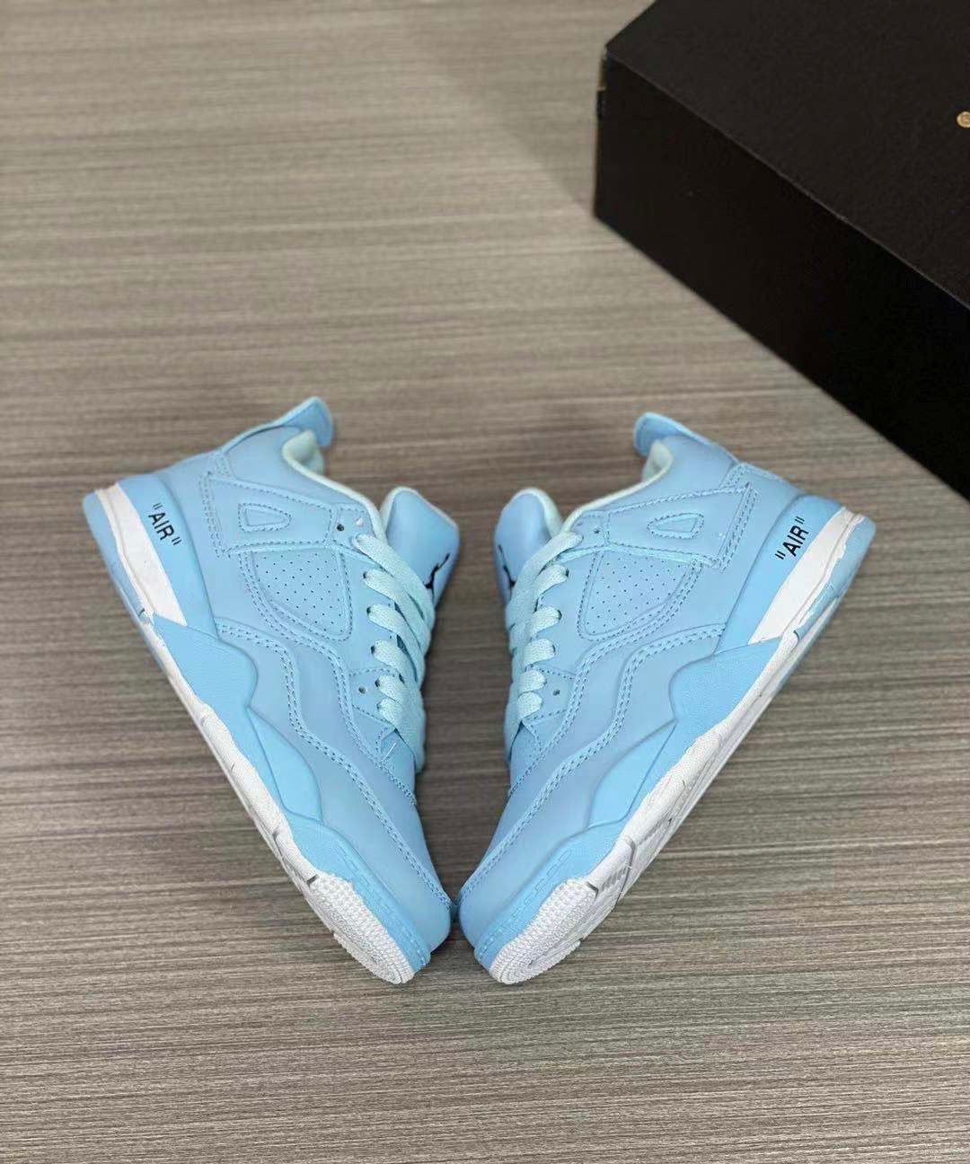 Nike air jordan 4 sky blue shoes