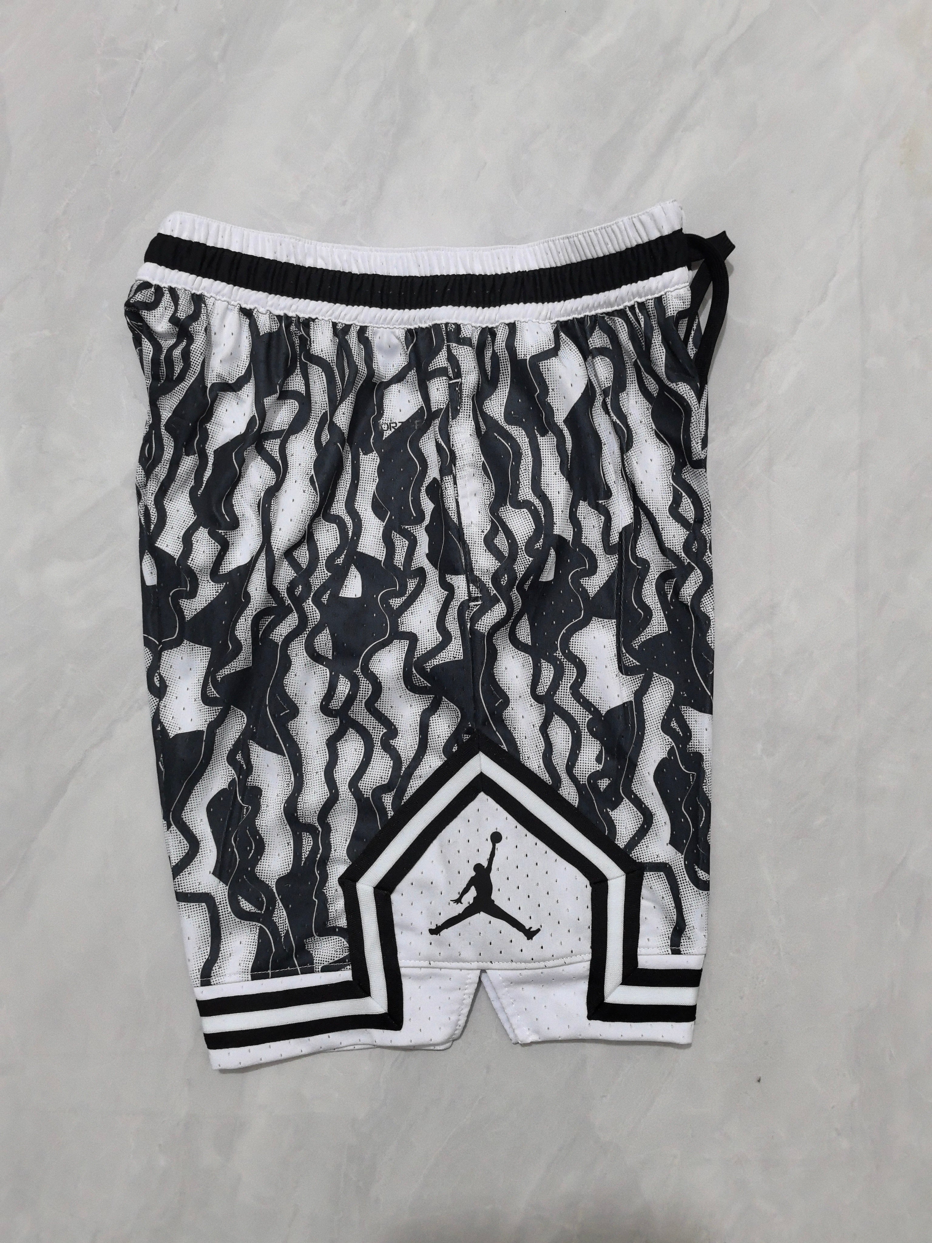 Jordan B-24 Spotted Black Basketball Shorts