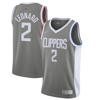 LA clippers grey jersey