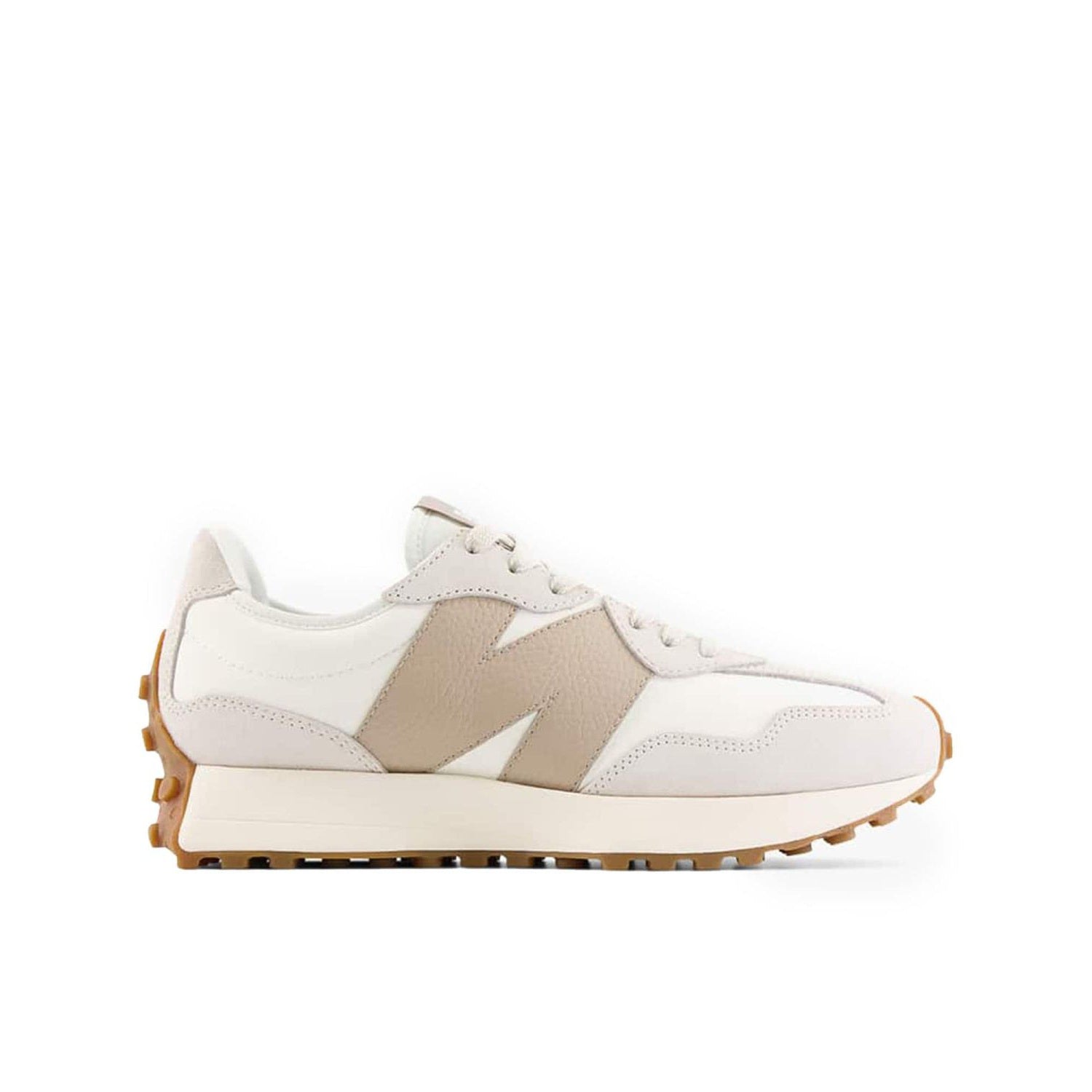 NEW BALANCE 327 UNISEX SNEAKERS SHOES - BEIGE