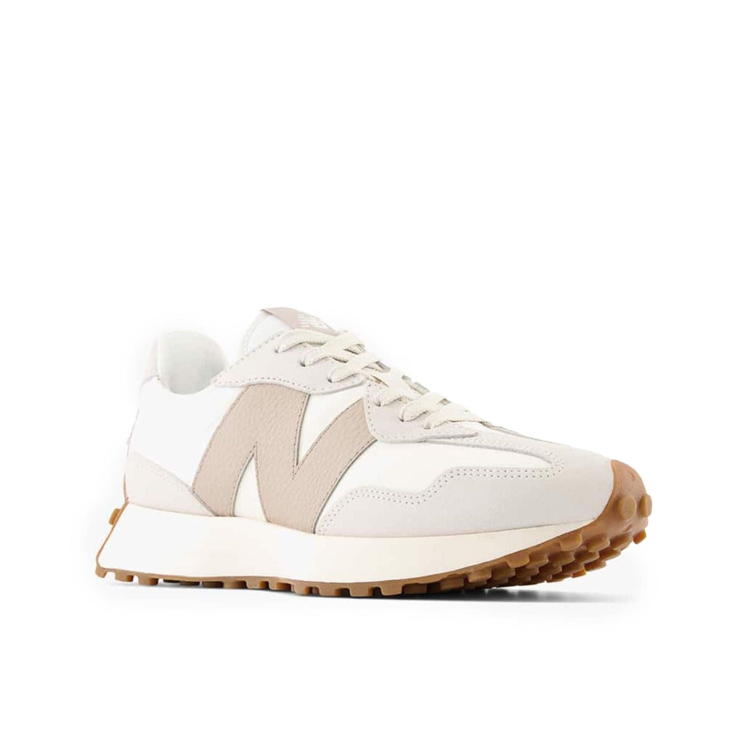 NEW BALANCE 327 UNISEX SNEAKERS SHOES - BEIGE