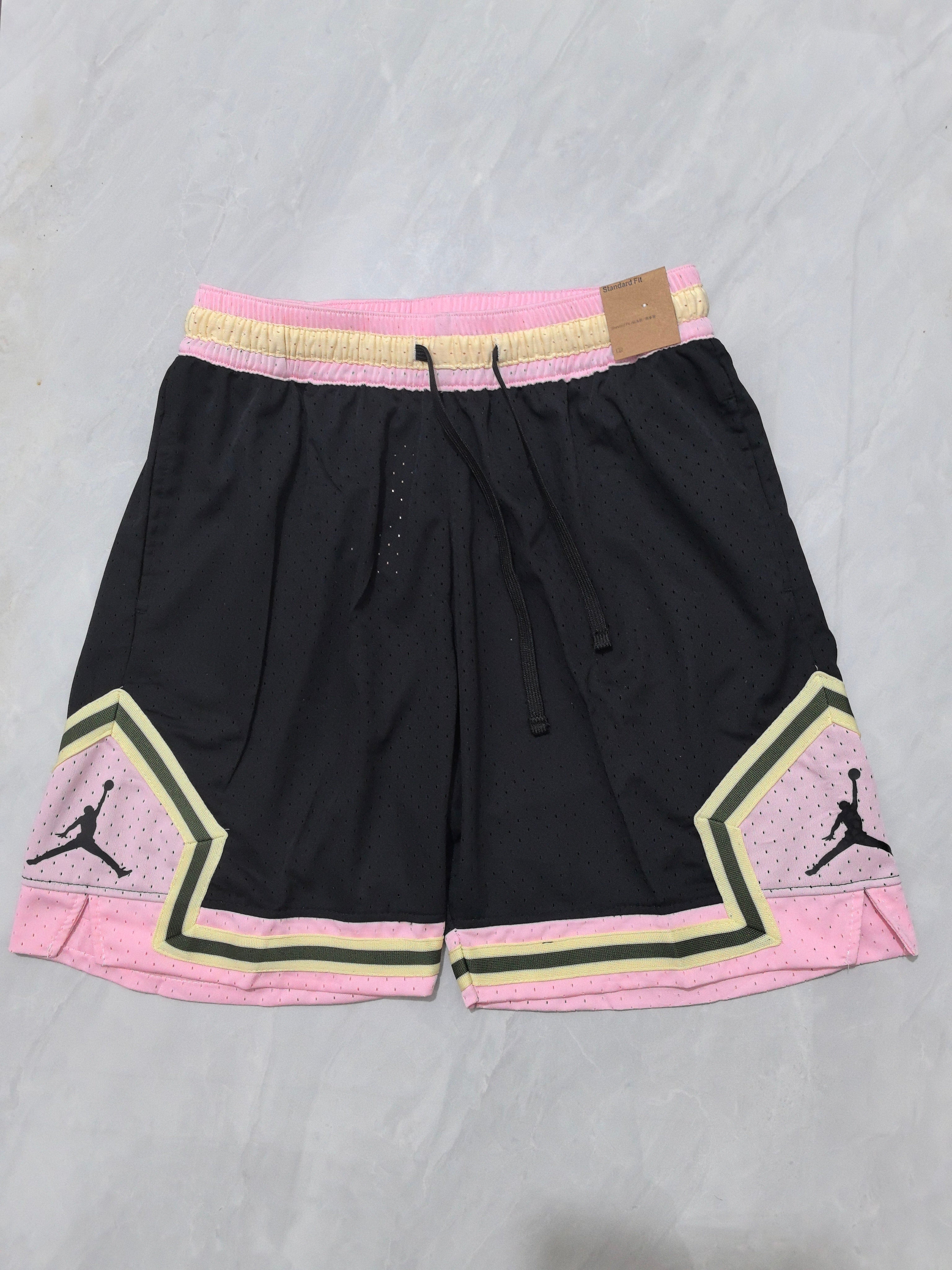 Jordan A-29 Black Pink Basketball Shorts