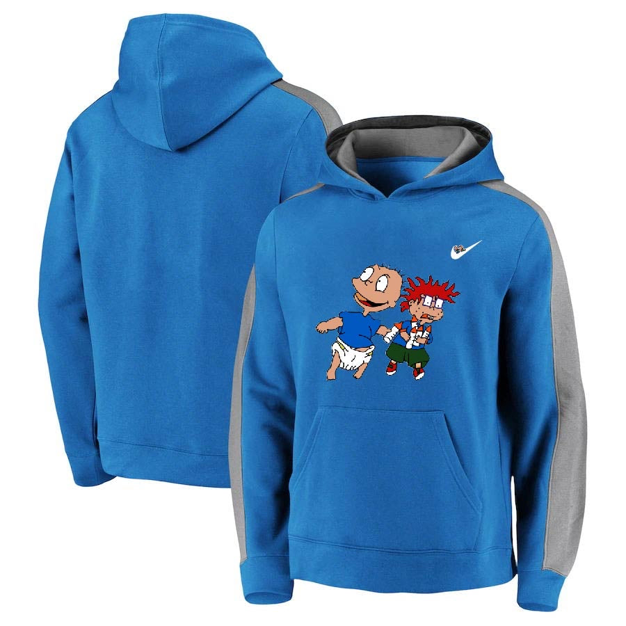 Nike blue-grey hoodie
