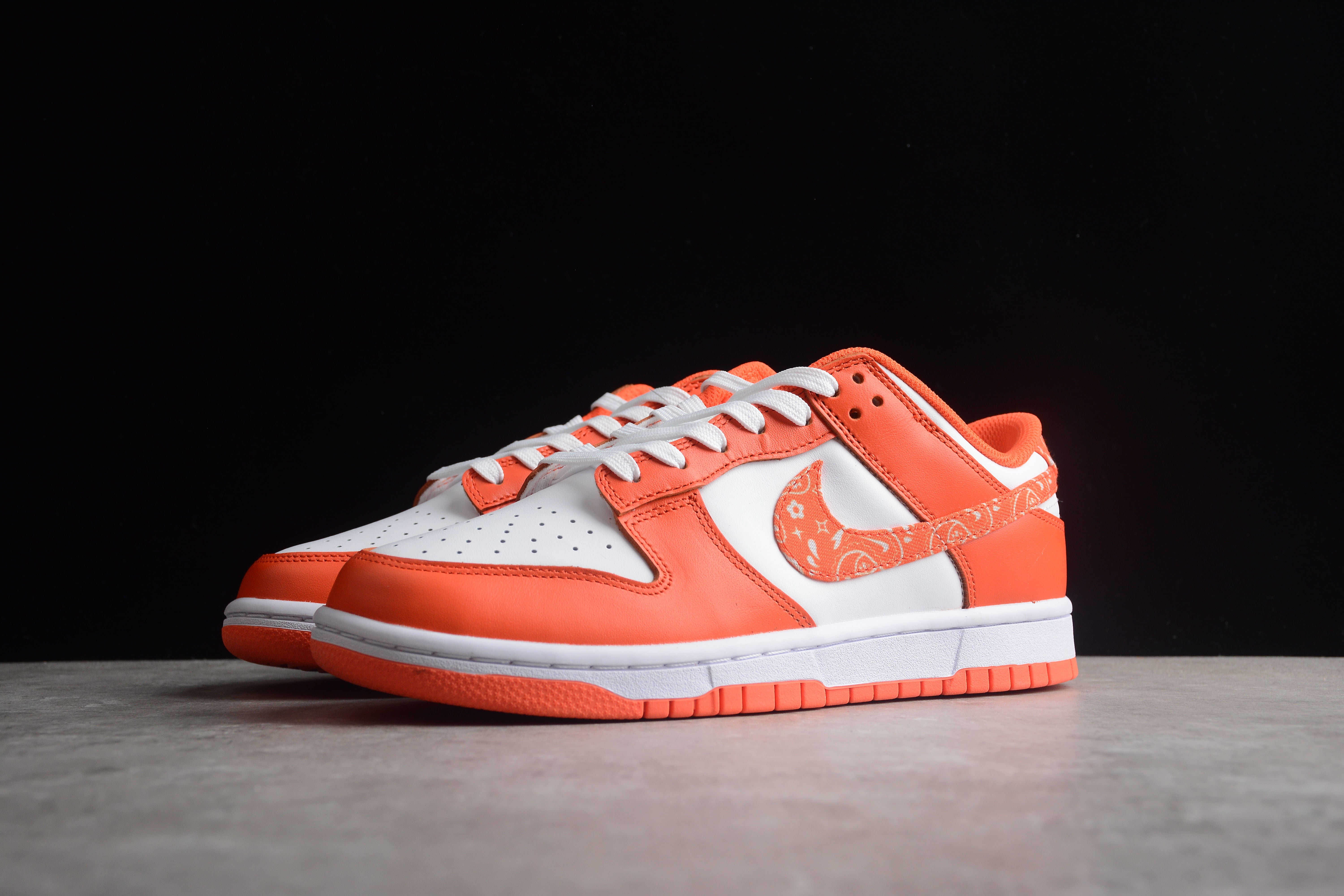 Nike SB Low Dunk Chaussures Paisley Orange