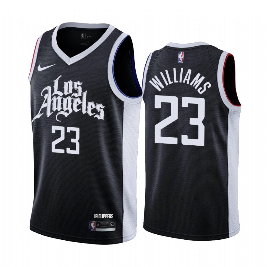 Los Angeles black 23 williams jersey