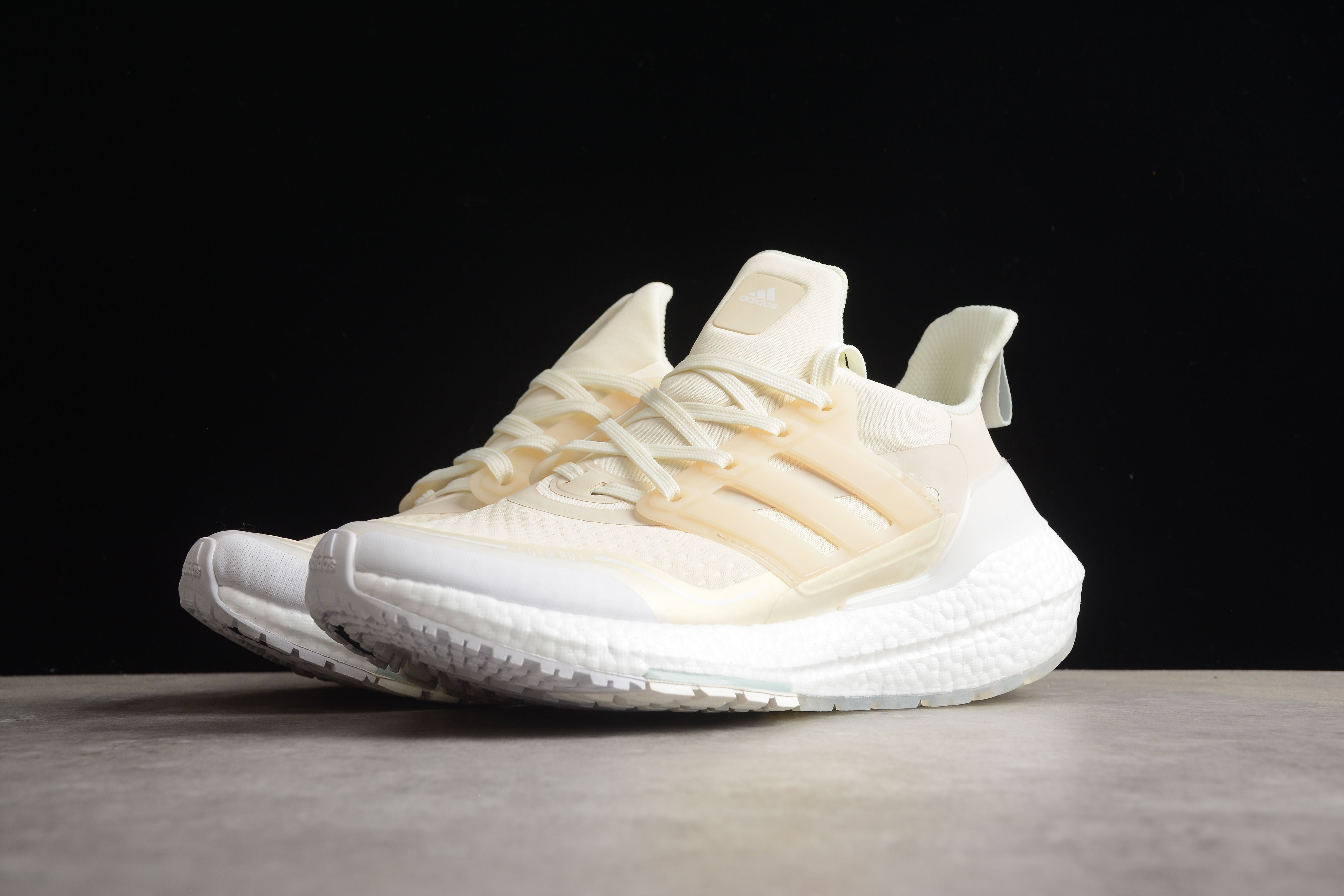 Adidas ultra boost beige shoes