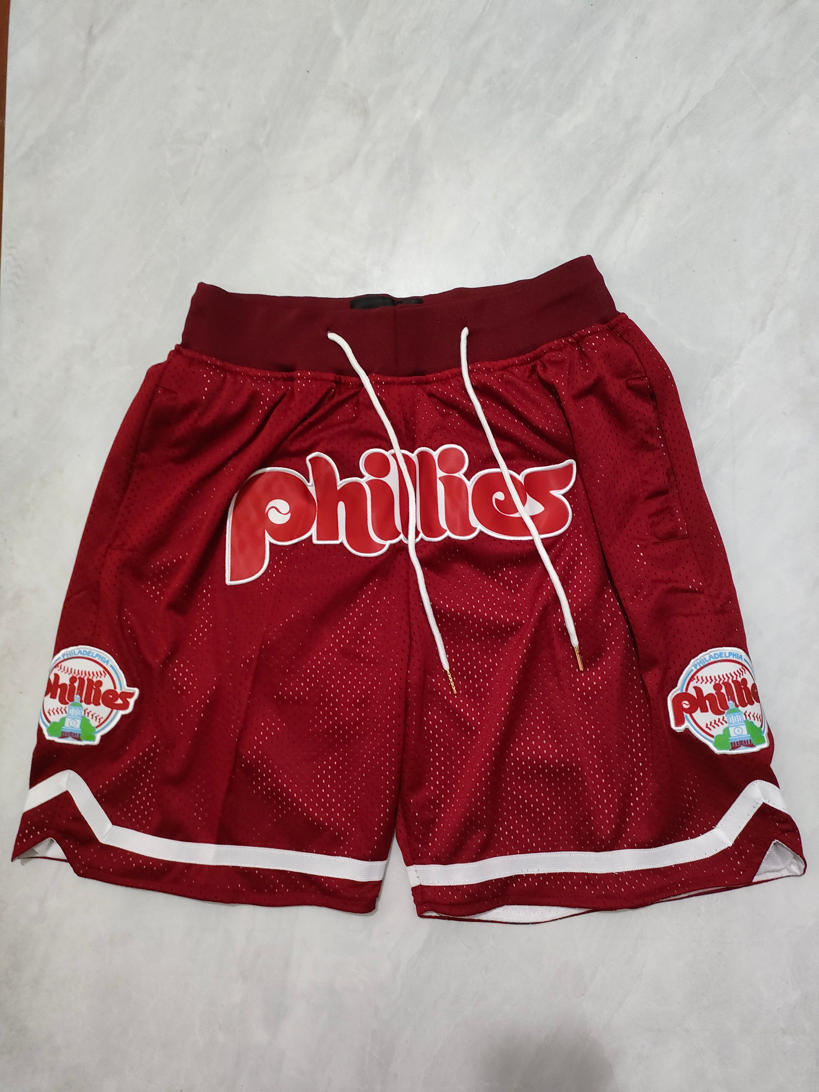 Baseball Philadelphia Red Pocket shorts