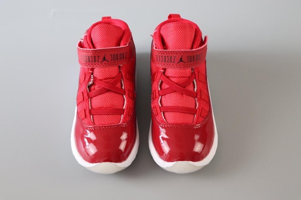 Joe 11 chaussures montantes entièrement rouges