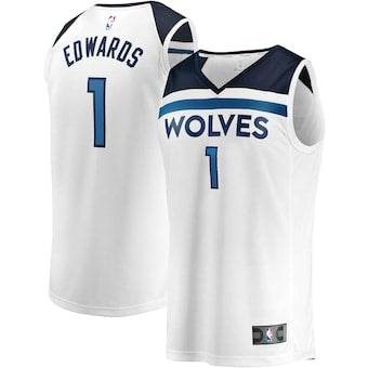 Minnesota timberwolves white jersey