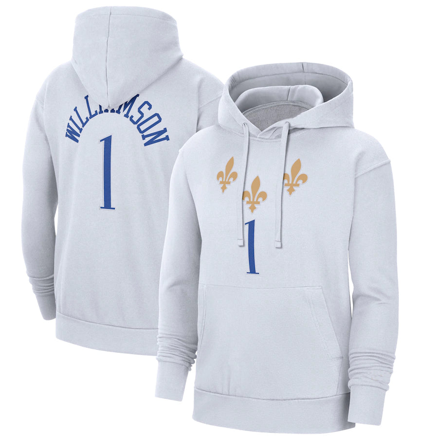 New orleans plicans white 1 hoodie