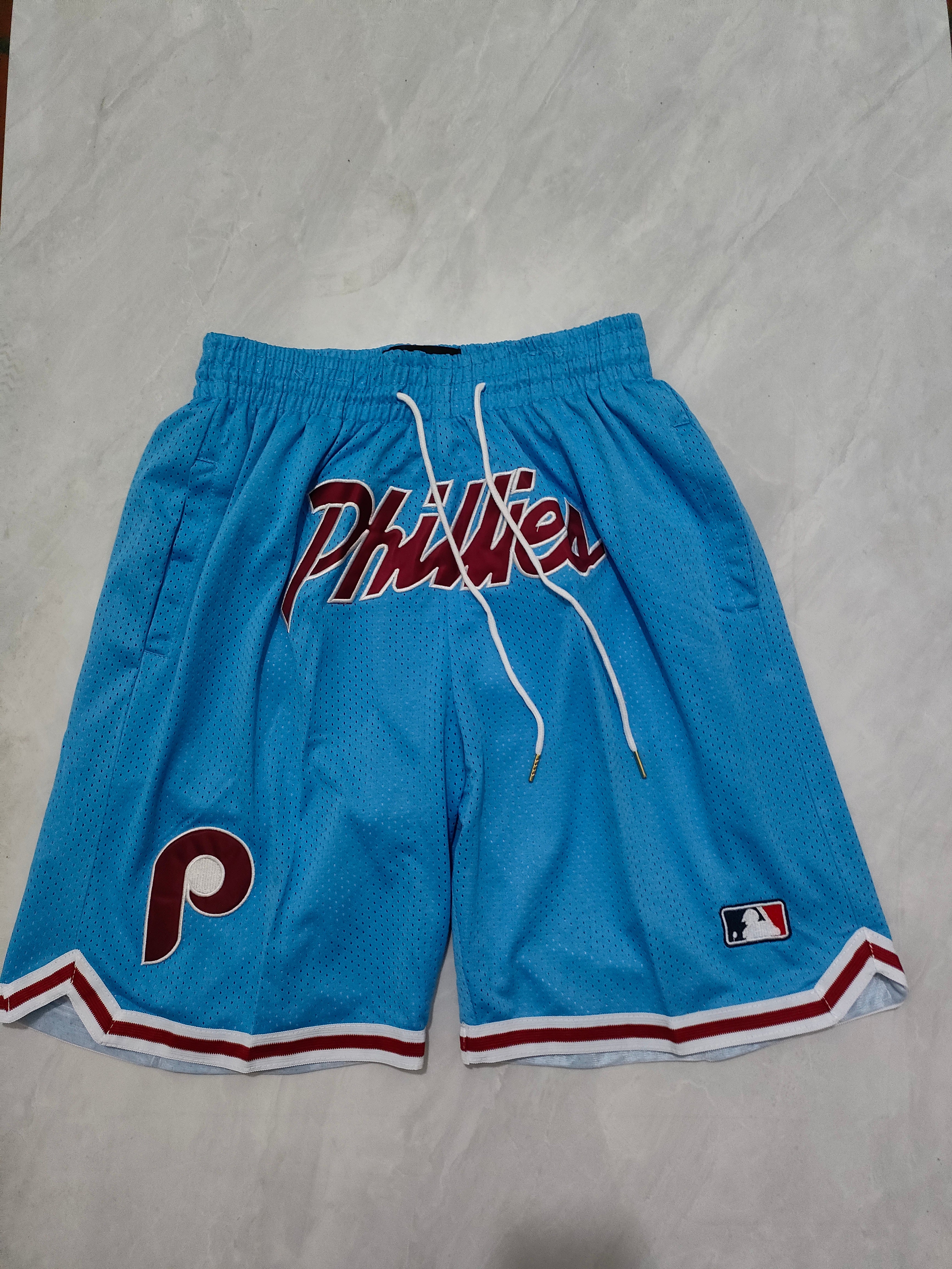 Baseball Philadelphia Moon Blue Pocket shorts