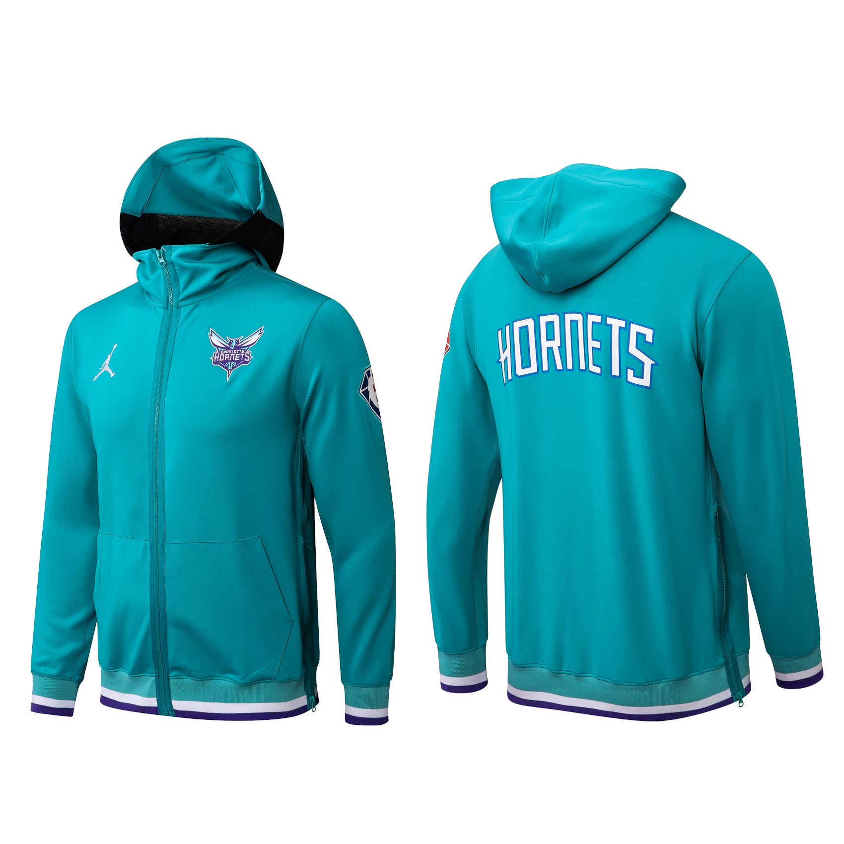 Veste bleu aqua Charlotte Hornets