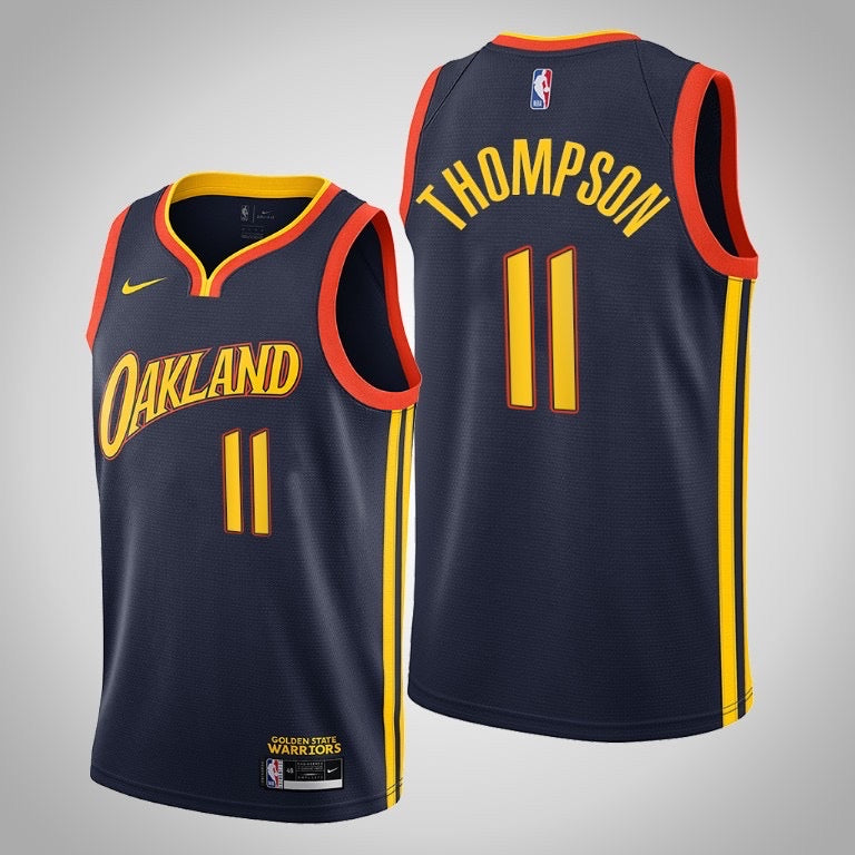 Maillot Oakland noir/orange 11 Thompson