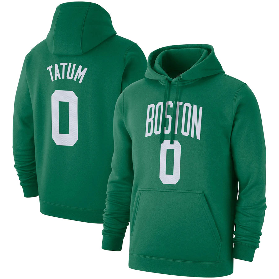 Sweat à capuche tatum vert 0 des Celtics de Boston