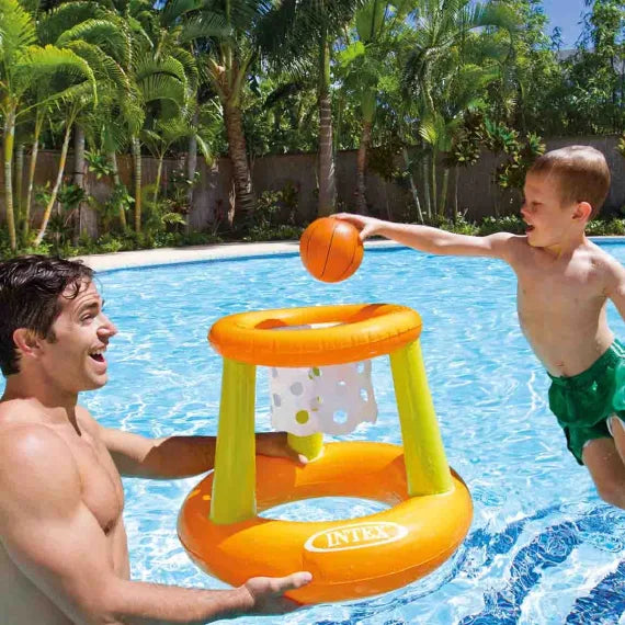 Floating Hoops Basketball Pool Game