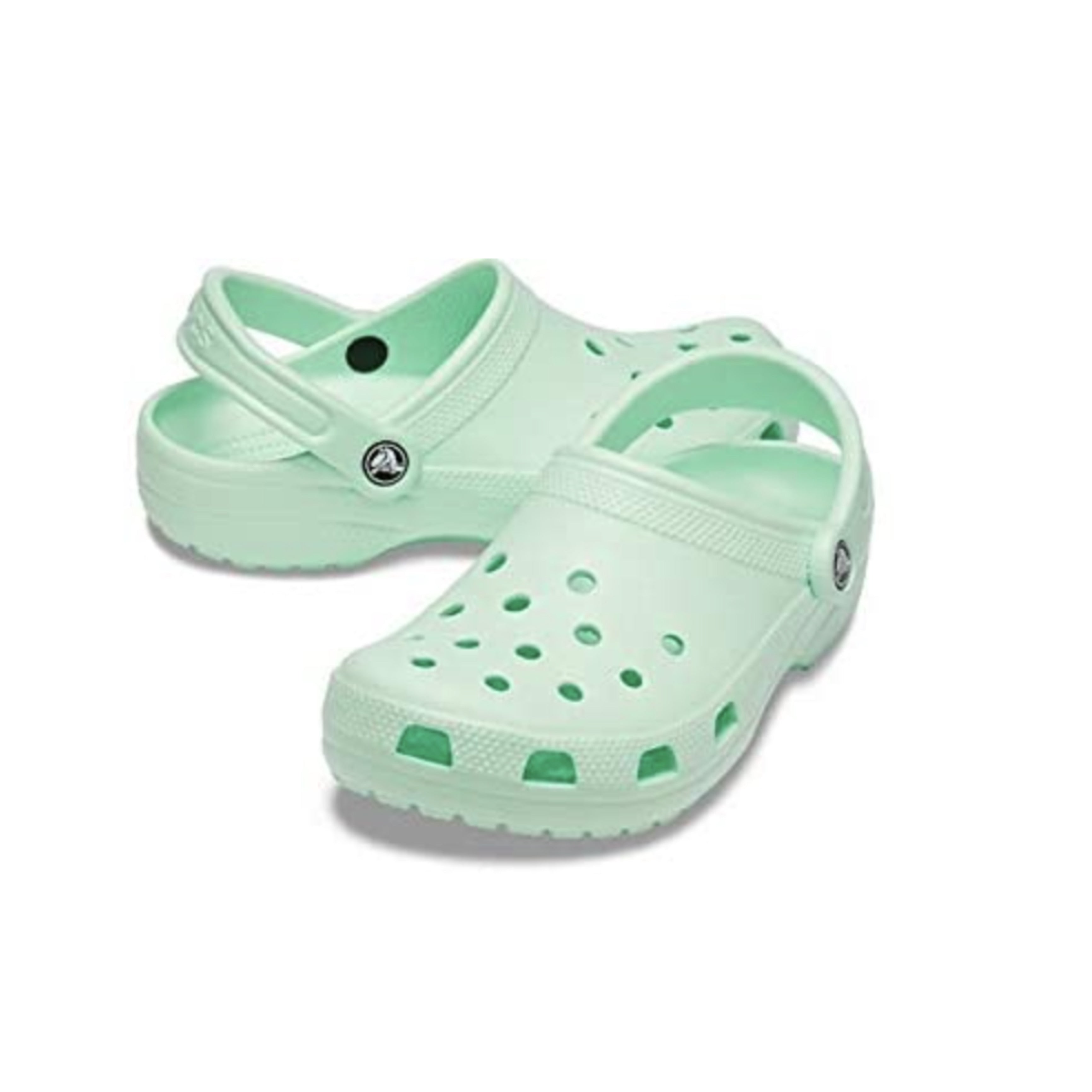 Crocs mint green