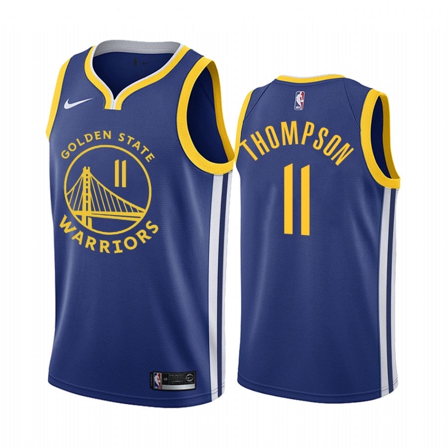 Maillot Thompson bleu 11 des Golden State Warriors