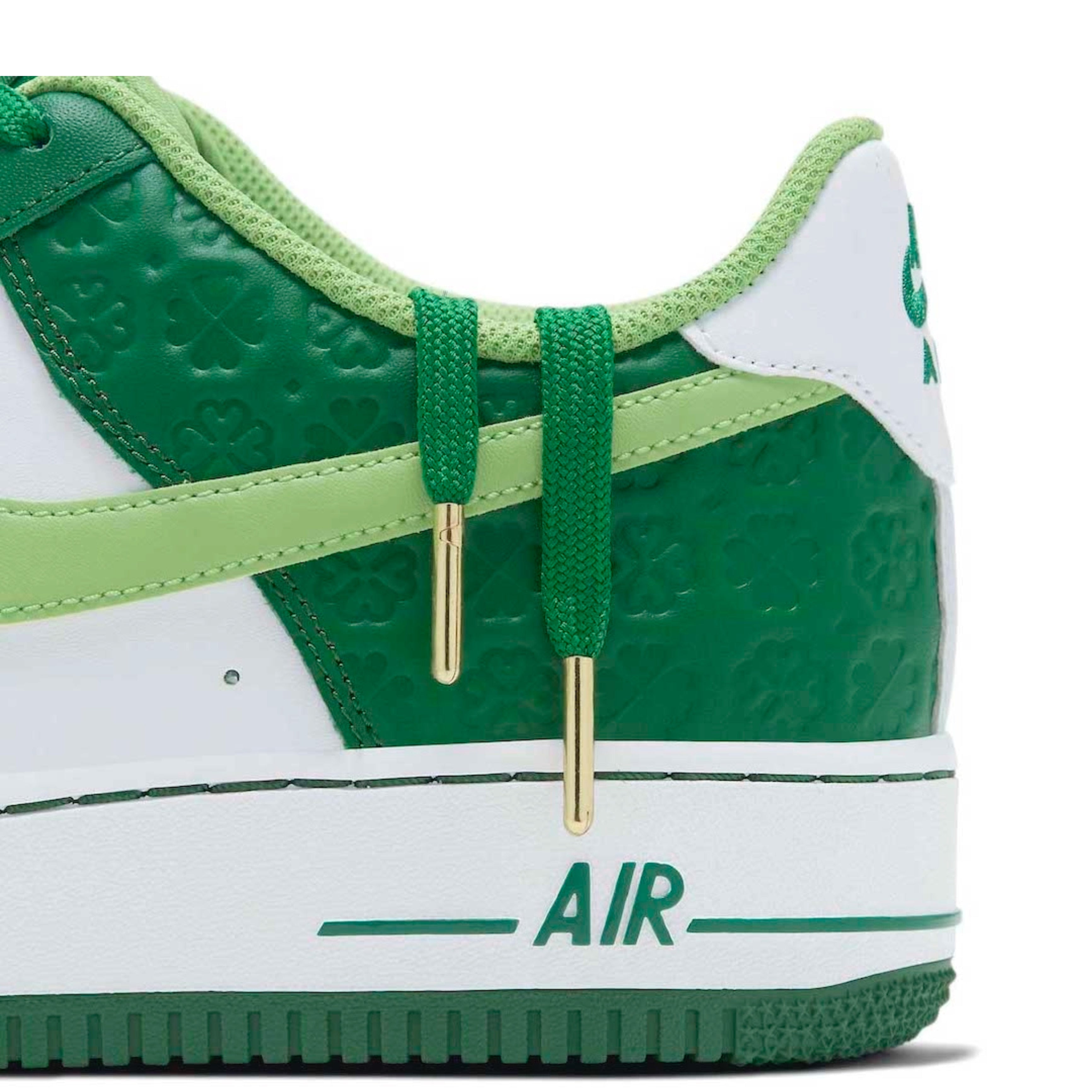 Nike airforce A1 lucky green shoes