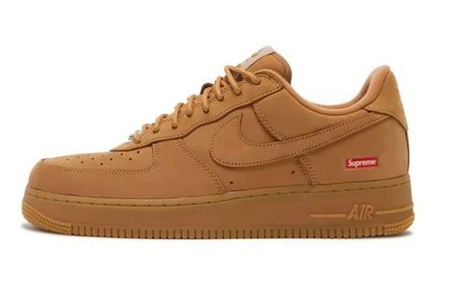 Nike x Supreme Air Force 1 Low SP 'Wheat'