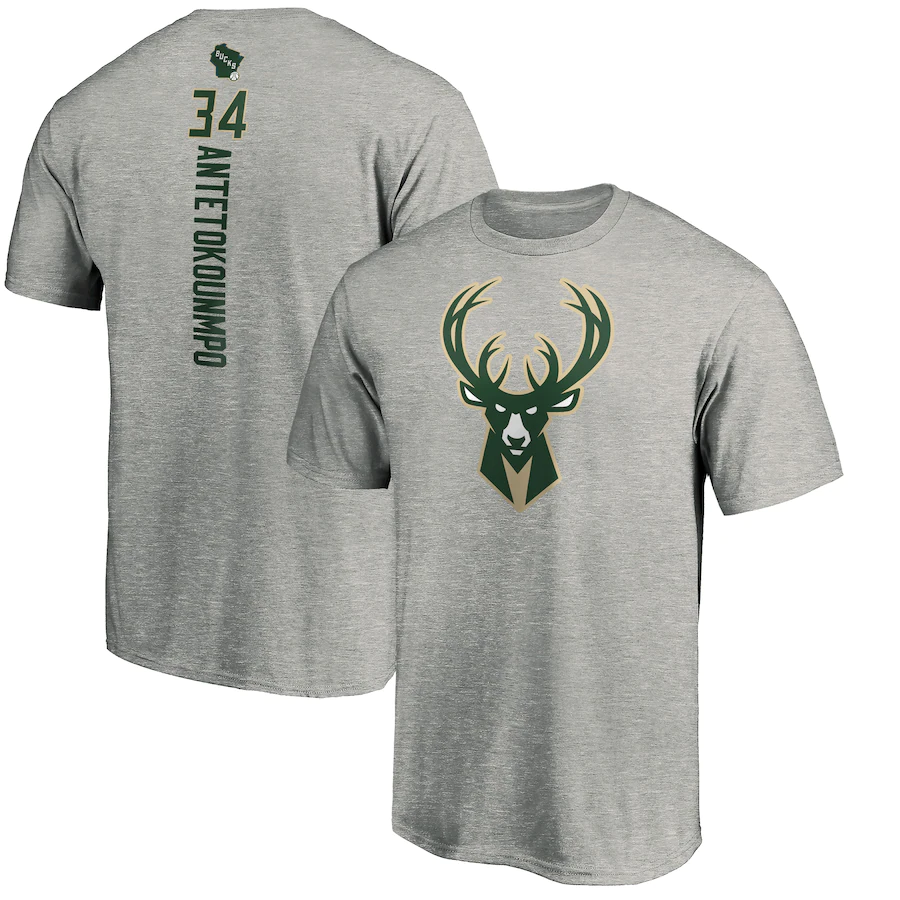 T-shirt Fanatics Équipe primaire masculine des Milwaukee Bucks