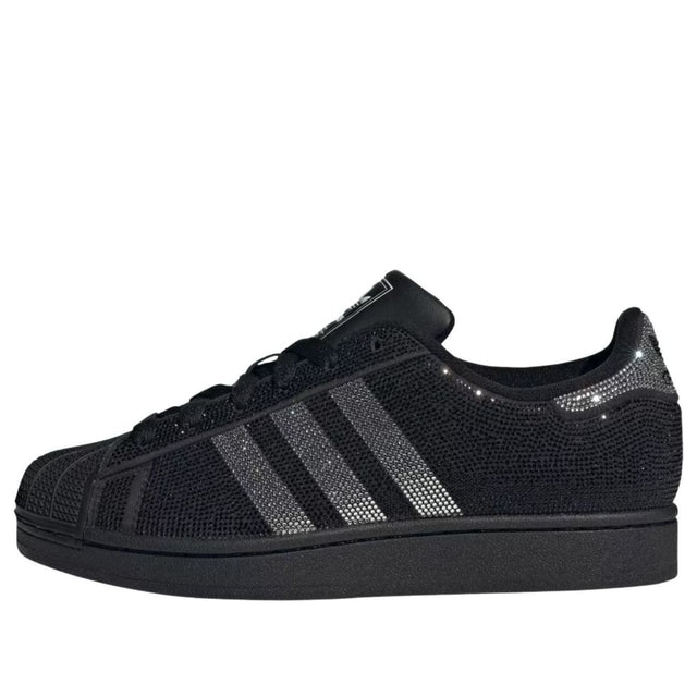 adidas Superstar II 'Core Black Silver Metallic Off White'