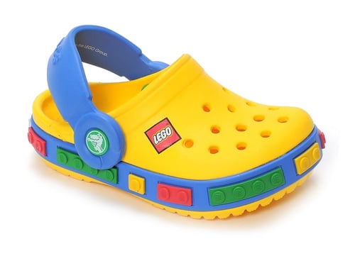 Crocs jaunes LEGO pour enfants