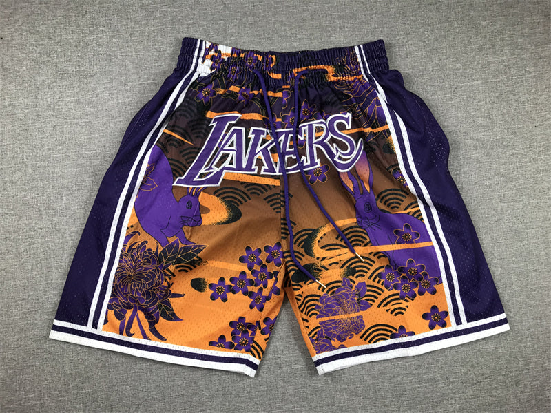 Short authentique des Lakers