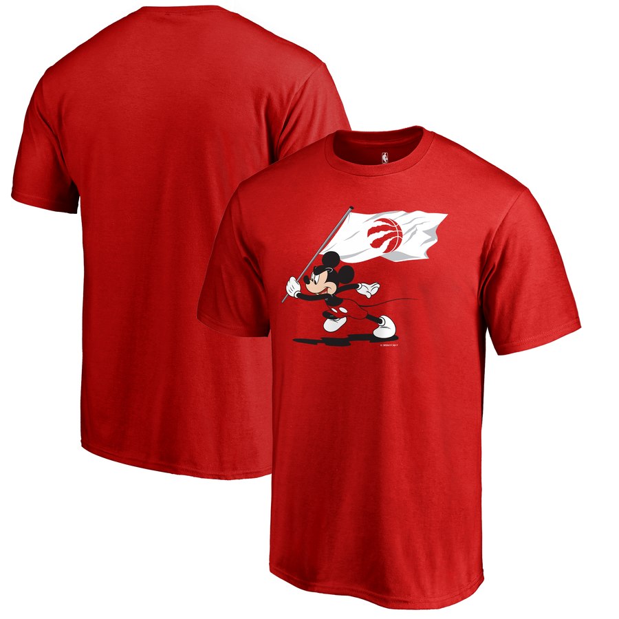 T-shirt de performance rouge des Raptors de Toronto