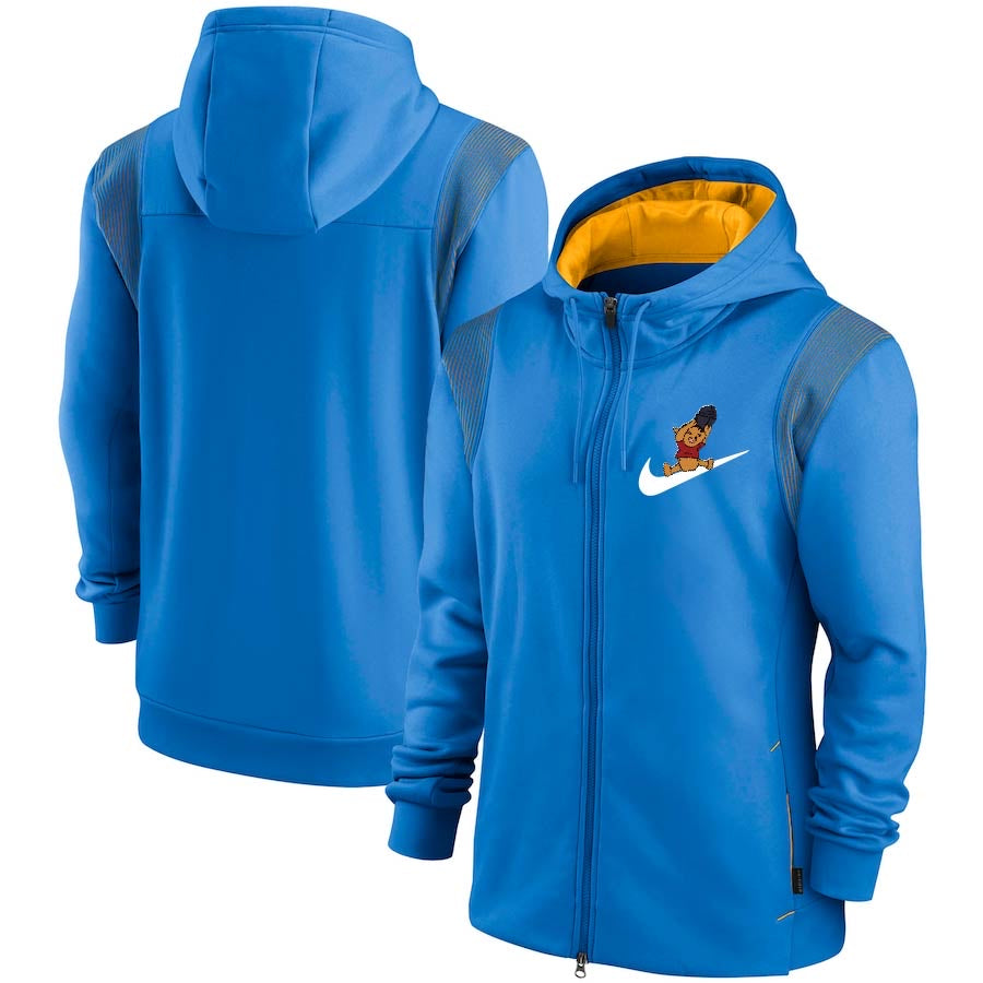 Veste Nike bleu/jaune