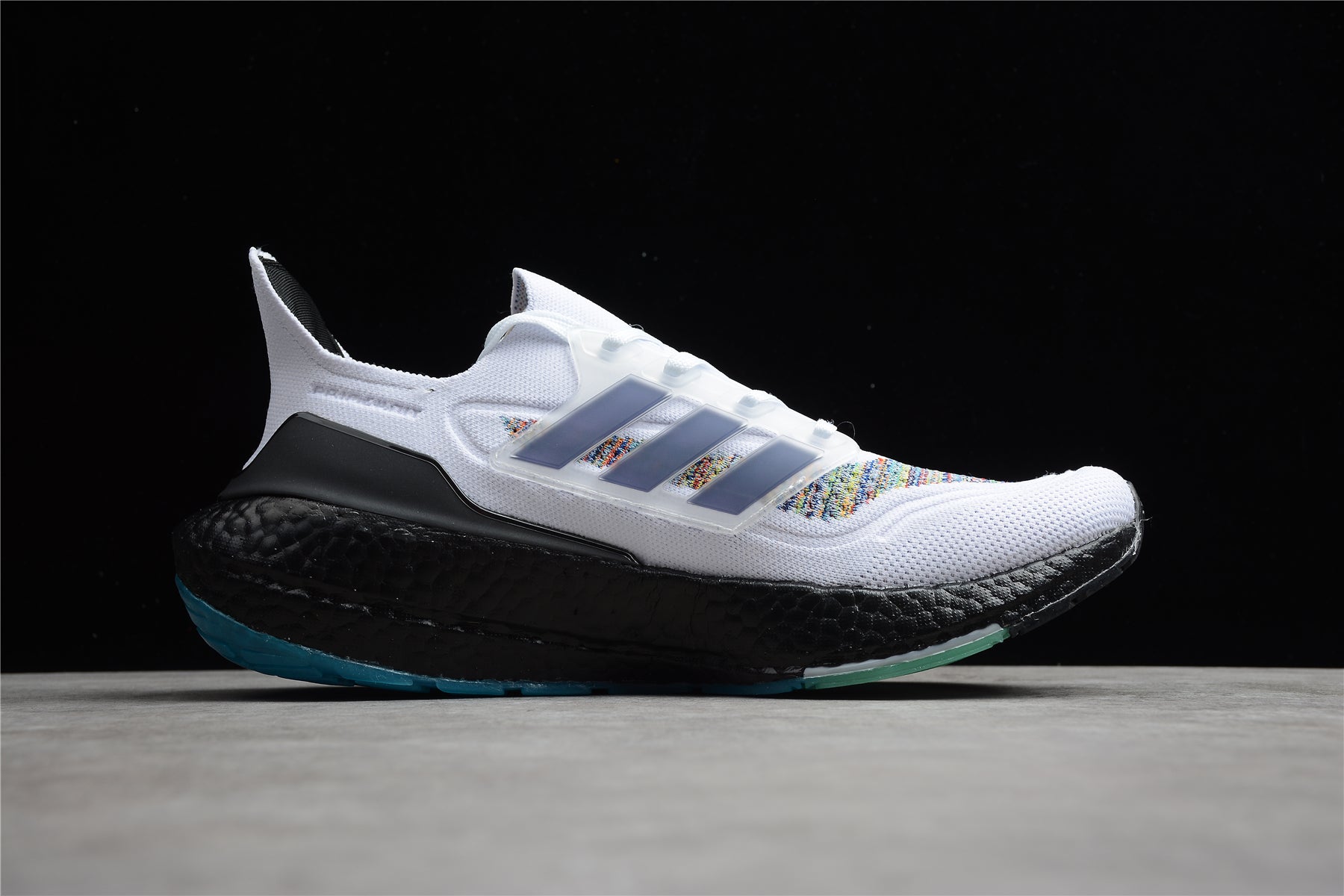Adidas ultraboost white/blue shoes