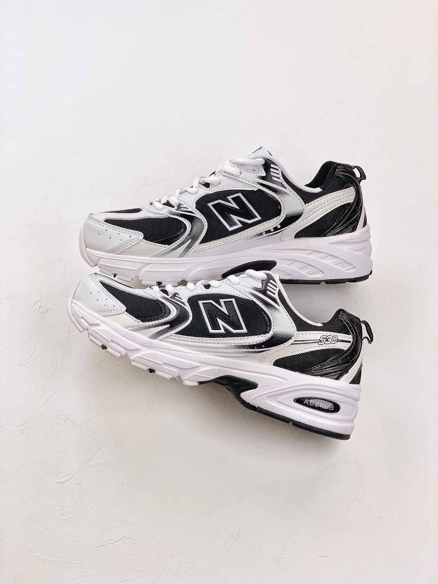 New Balance 530 White&Black