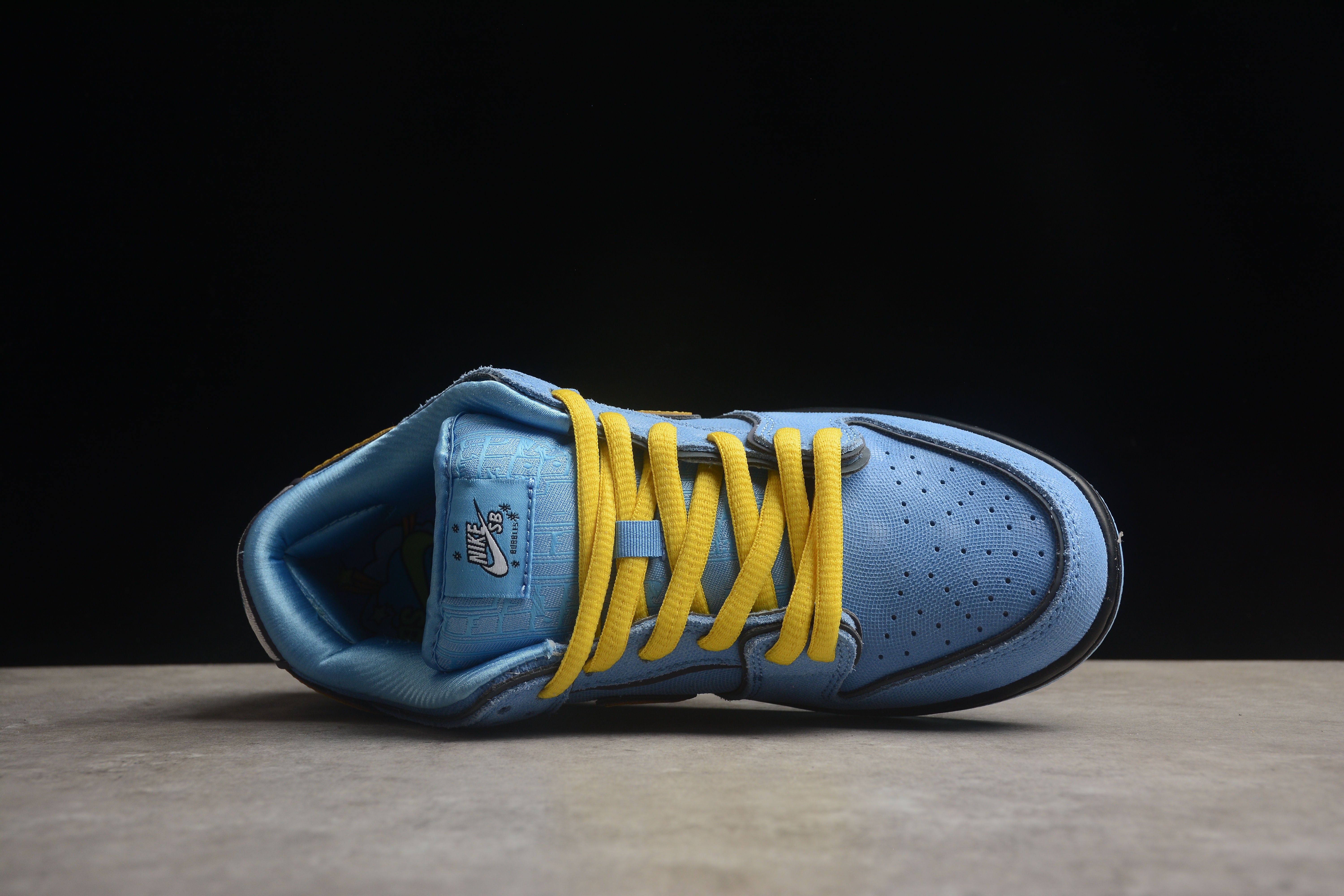 Nike SB dunk low the powerpuff girls blue shoes