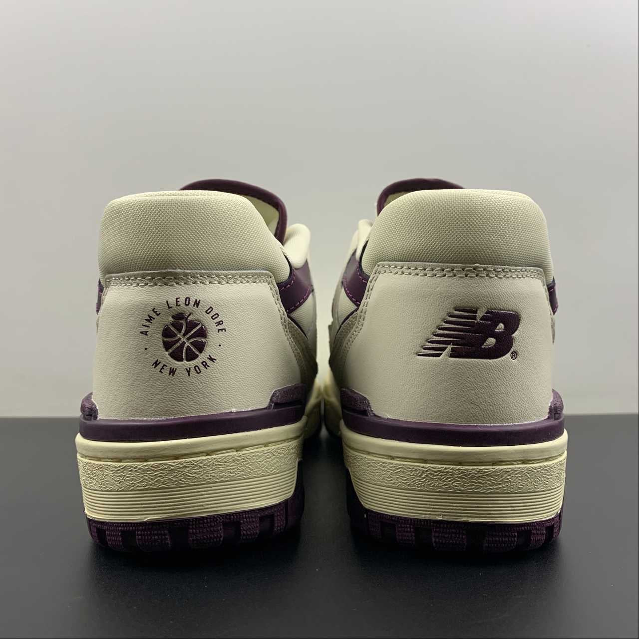 Chaussures NB 550 bordeaux