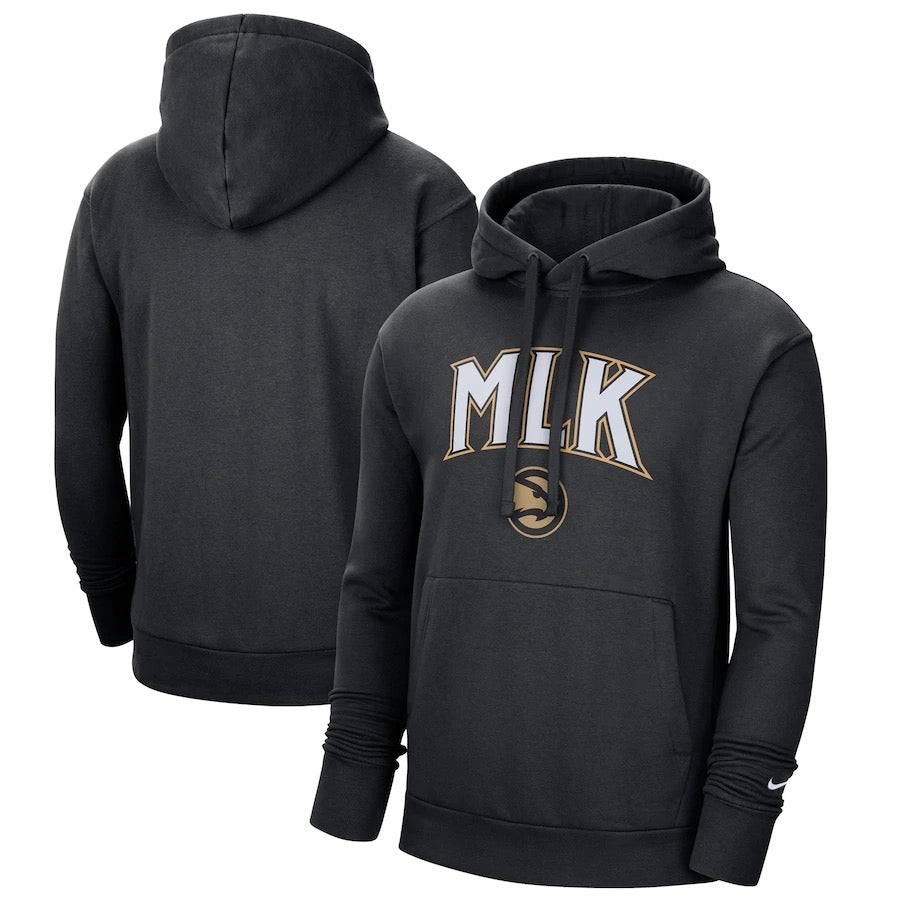 Atlanta hawks black MLK hoodie