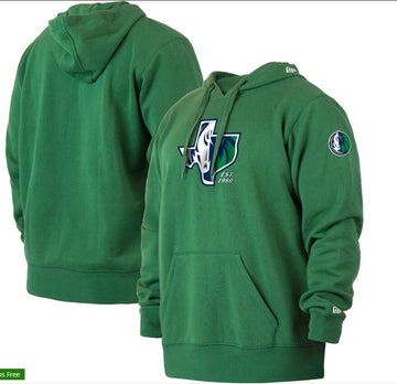Sweat à capuche vert des Dallas Mavericks