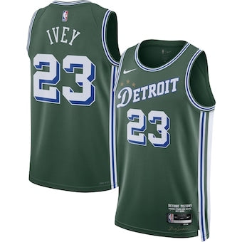 Detroit pistons green jersey