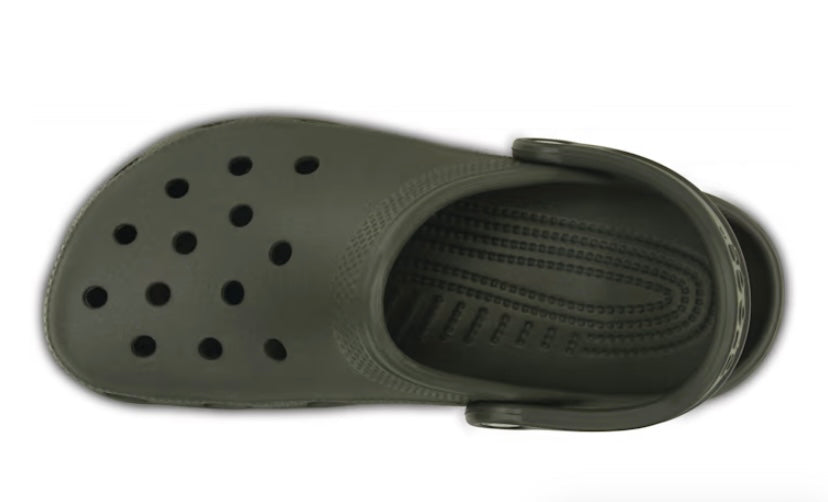 Crocs olive green