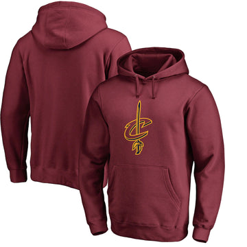 Sweat à capuche burgandi C des cavaliers de Cleveland