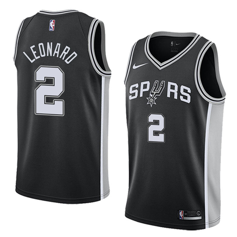 Maillot Leonard noir 2 des Spurs