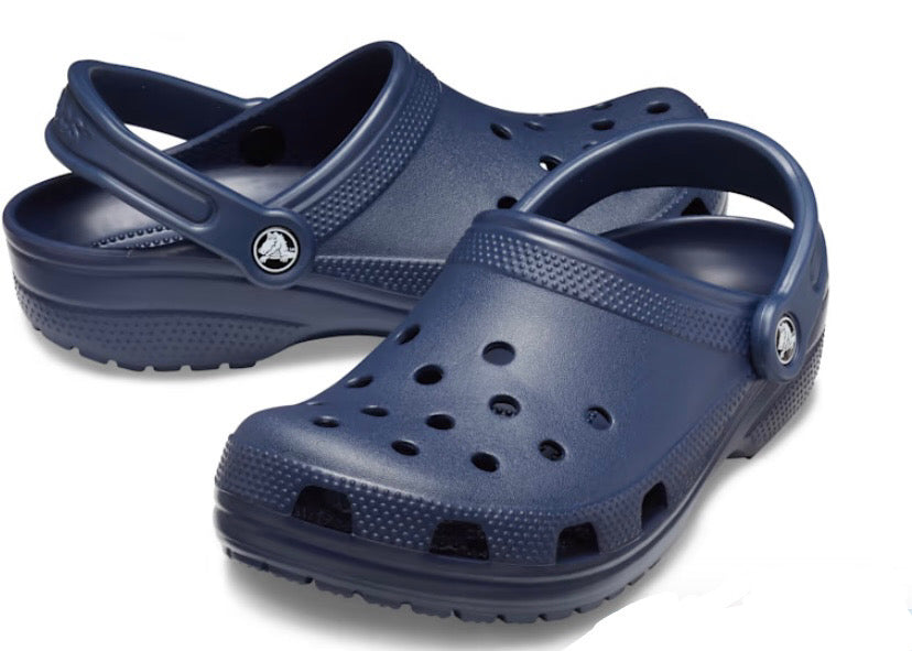 Crocs navy blue