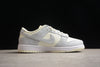 Nike SB dunk low grey and white paper shoes