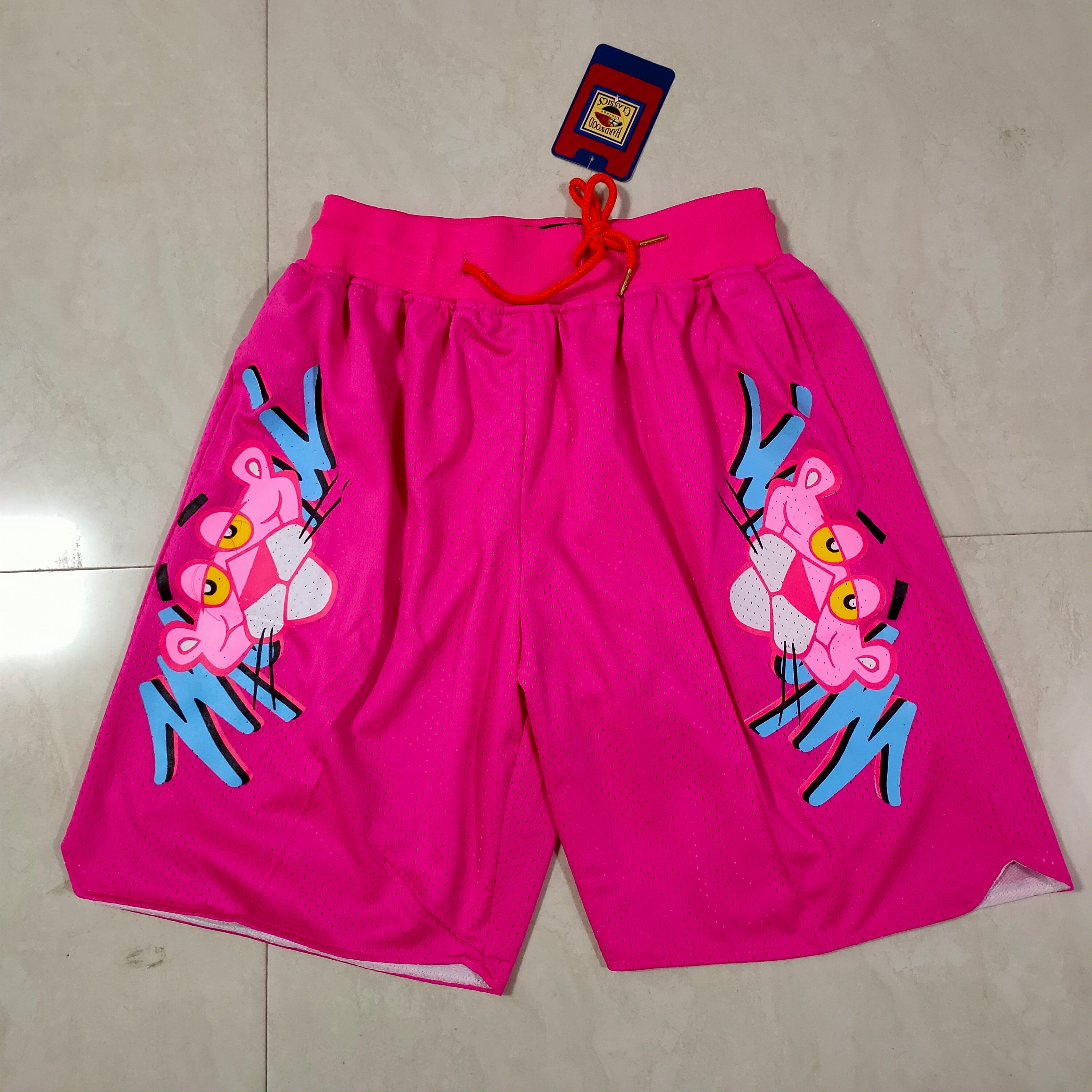 Miami pink panther pink shorts